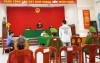 Viện kiểm sát nhân dân huyện Châu Thành A phối hợp với Tòa án cùng cấp tổ chức phiên tòa xét xử lưu động vụ án Tàng trữ trái phép chất ma túy